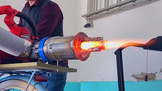 I put a Homemade Jet Engine on my Bicycle