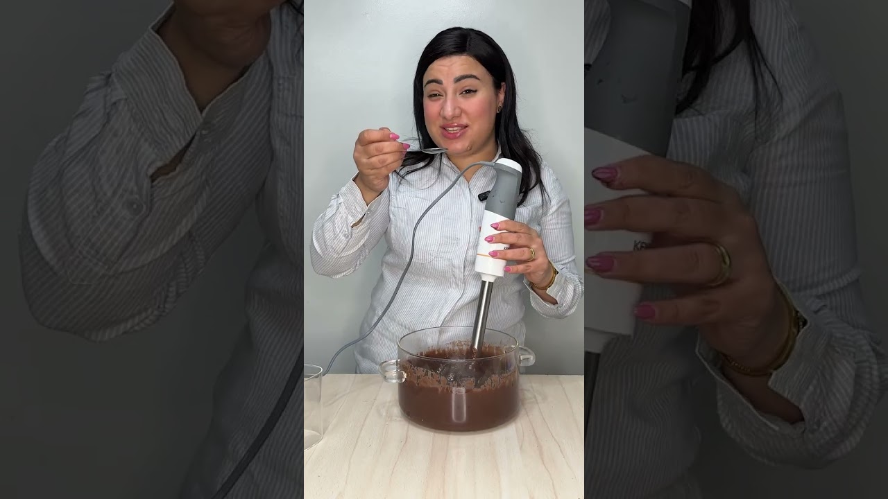 مستحيل يصدقوا إنك إنتي اللي عملاها🙃بديل النوتيلا الإقتصادي في الخلاط بأنجح طريقه