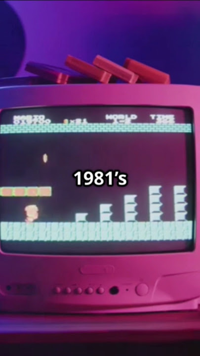 The history Mario game series #games #mario #oldgames