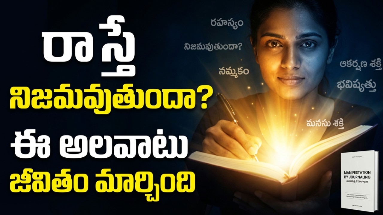 రాస్తే నిజంగా జీవితం మారుతుందా? Manifestation by Journal 🔥 |  | @UnlockThought1  Telugu Podcast