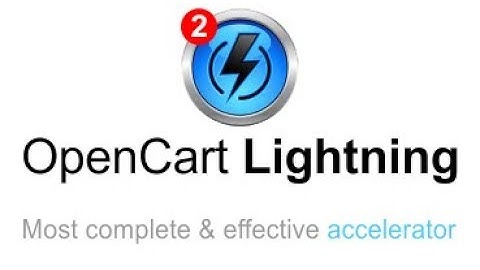 OpenCart Lightning Demonstration