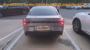 KEYDIY KD-X4: Add Keys for 2023 Toyota BZ3 EV