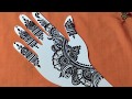 Simple beautifull mehendi design for hands  arabic style mehnedi design by renu bhatt  40