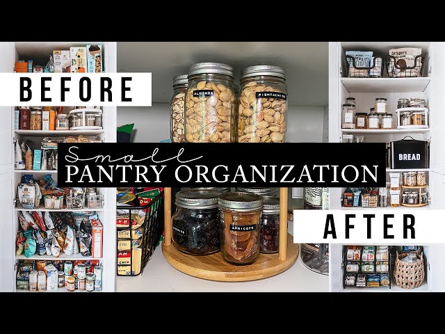 Small Pantry Organization Ideas