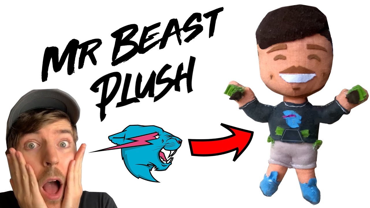 MrBeast Youtooz figure Plush tutorial YouTube