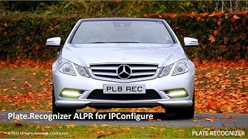 IPConfigure ALPR from Plate Recognizer
