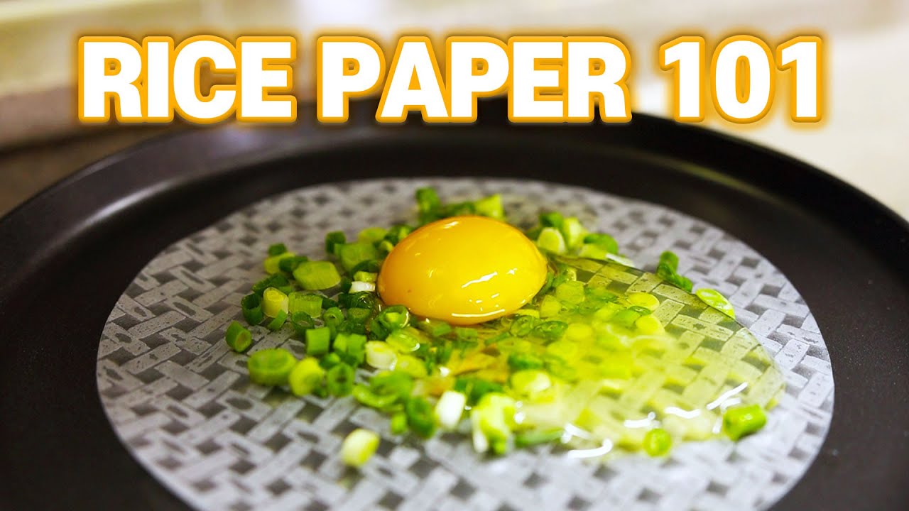 Rice Paper Crisps (Rice paper Nachos) - Herbivore Cucina