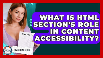 What Is HTML Section