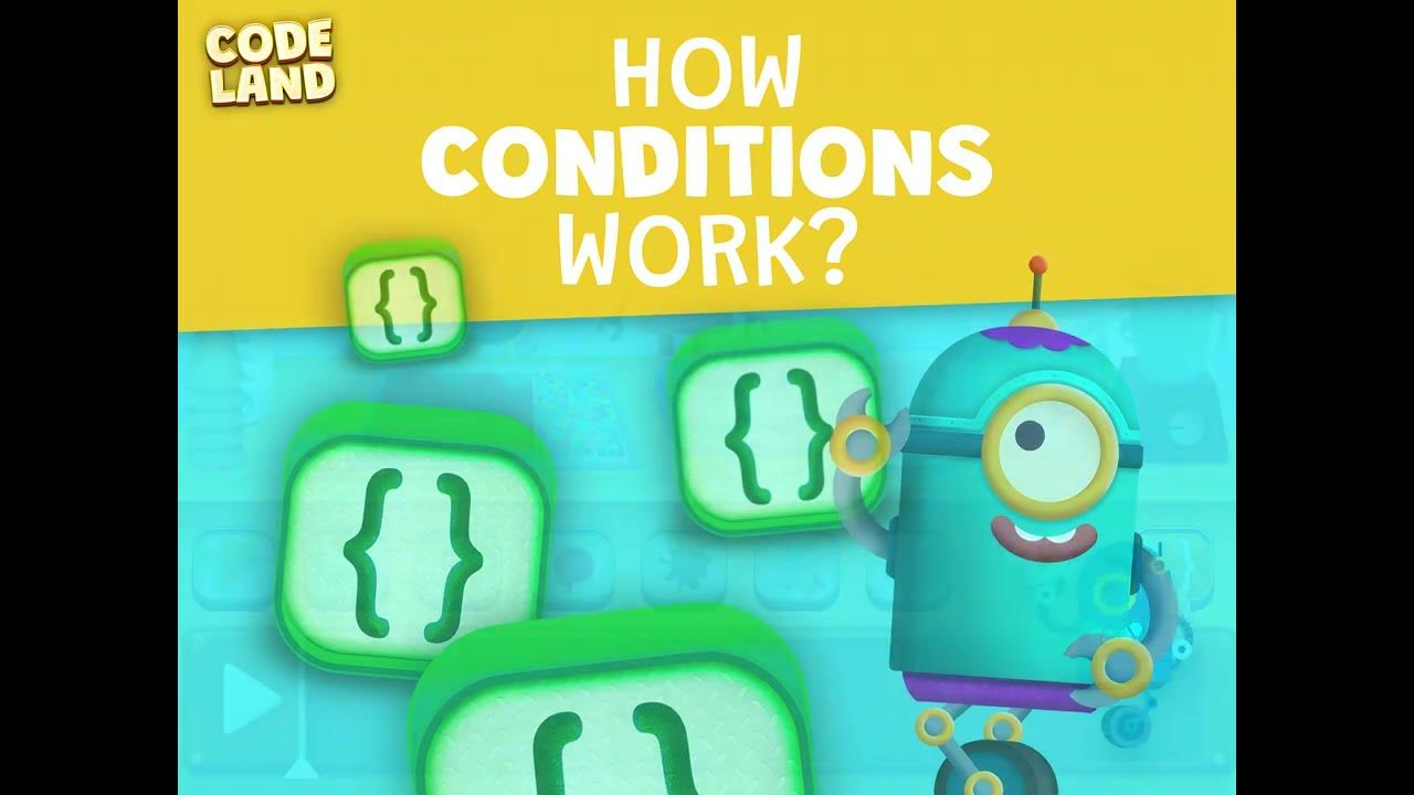 Code Concepts. Conditions - Code Land - YouTube