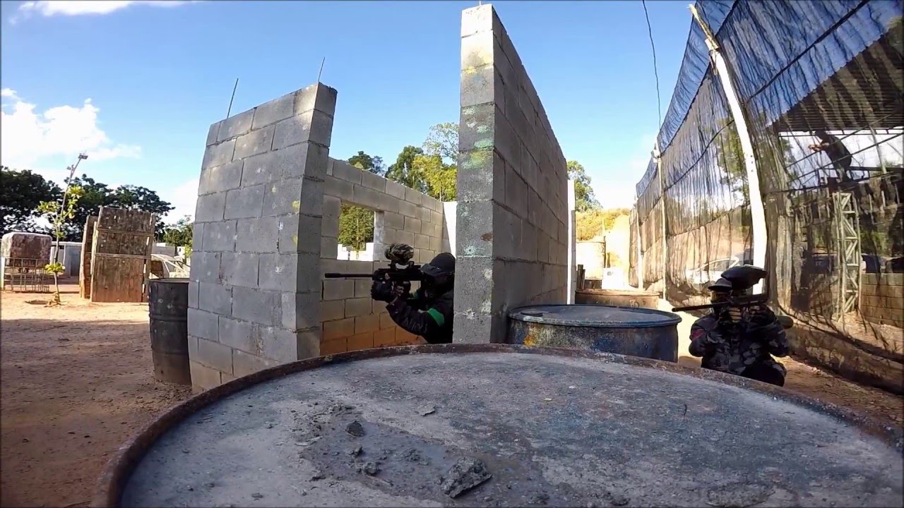 Paintball Atibaia CTA de tiro atibaia ) campo SUCATA 2015
