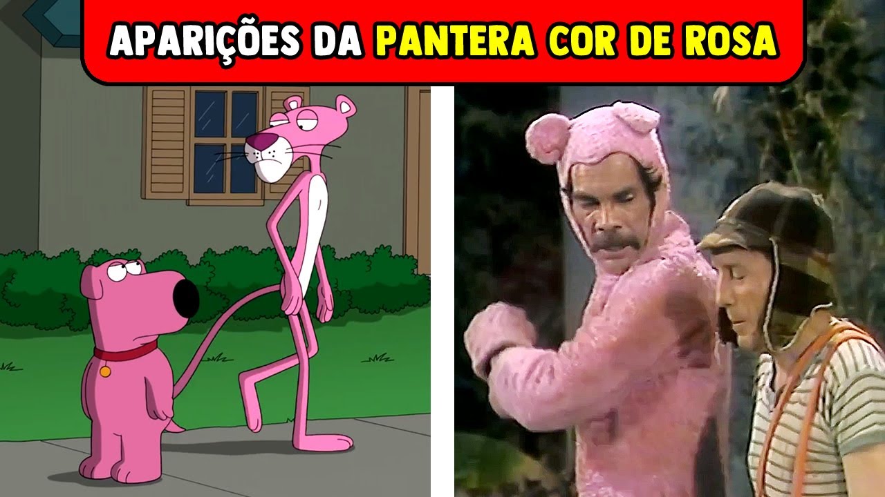 19 REFERÊNCIAS E APARIÇÕES DA PANTERA COR DE ROSA