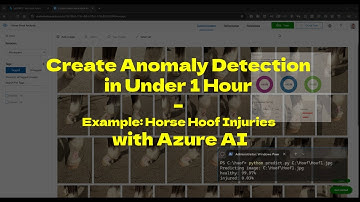 Anomaly Detection with Azure AI Custom Vision | Horse Hoof Example in Under 1 Hour