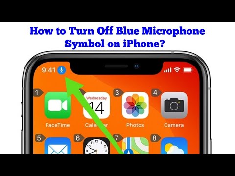 How To Remove Blue Microphone Symbol On Iphone S Top Bar After Ios 13 13 4 Youtube