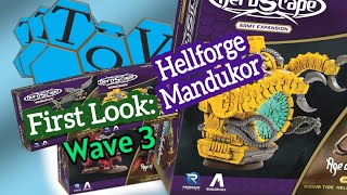 Heroscape AoA Rising Tide - Wave 3 - ToV First Look: Hellforge Mandukor