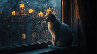 Seamless Cozy Rain Loop at 2AM (2Hour) | Deep Focus Ambient | Window Light