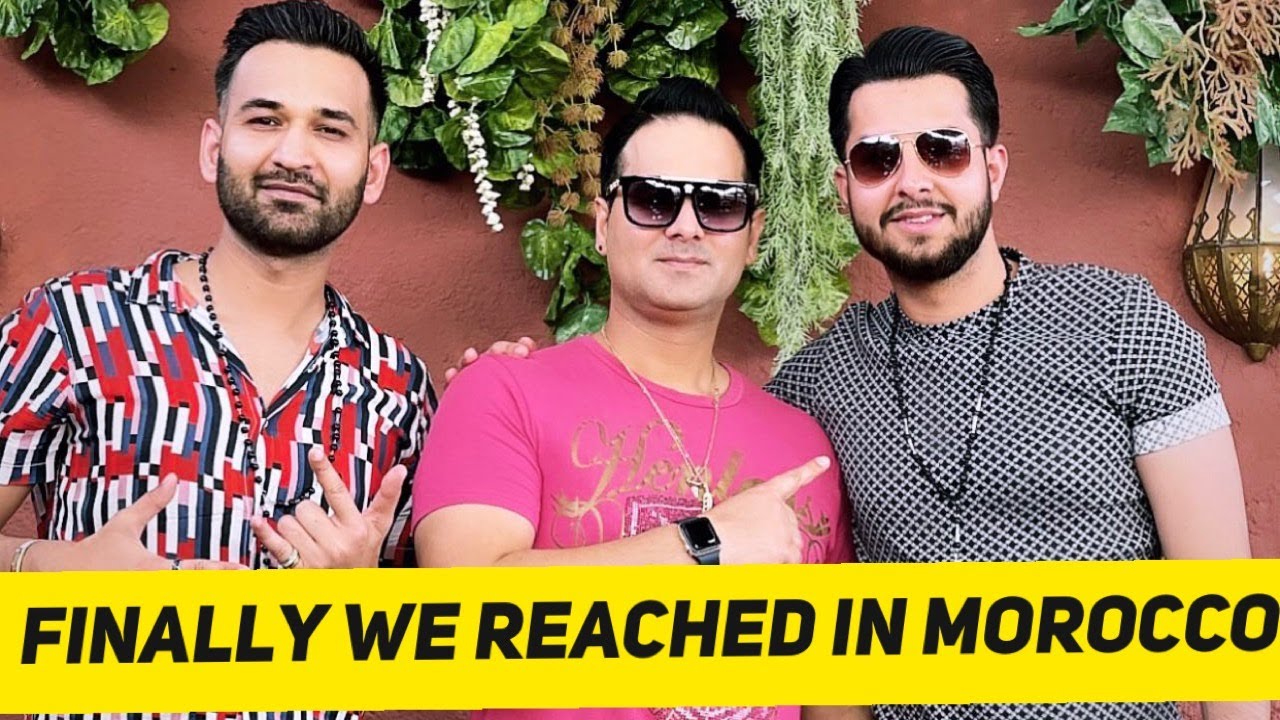 FINALLY WE MADE IT TO MOROCCO |  LONDON TO MOROCCO | MARAKECH KI GARMI NE MAHOL BANA DYA