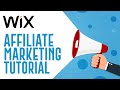 How To Make $100 Per Sale With WIX Affiliate Marketing (2022)