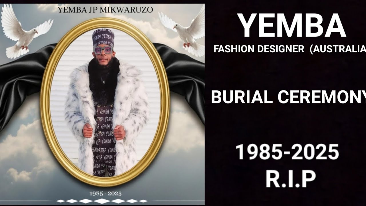 YEMBA Fashion Designer//Burial Ceremony AUSTRALIA (ADELAIDE )