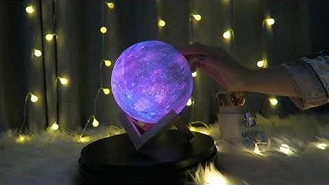 Galaxy Moon Lamp (16 Colors Remote Controlled)
