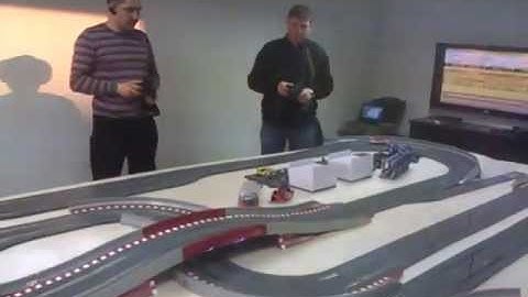 SCX Digital Slot Car wireless control from any transmitter PPM, on the Arduino, 3