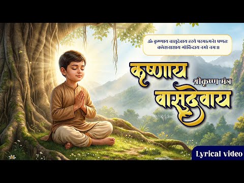 ॐ कृष्णाय वासुदेवाय नमः Om Krishnaya Vasudevaya Namah | Popular Krishna Mantra | Devotional Song