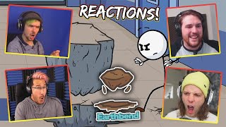 Youtuber's React To Earthbend! [Henry Stickmin - Fleeing the Complex]