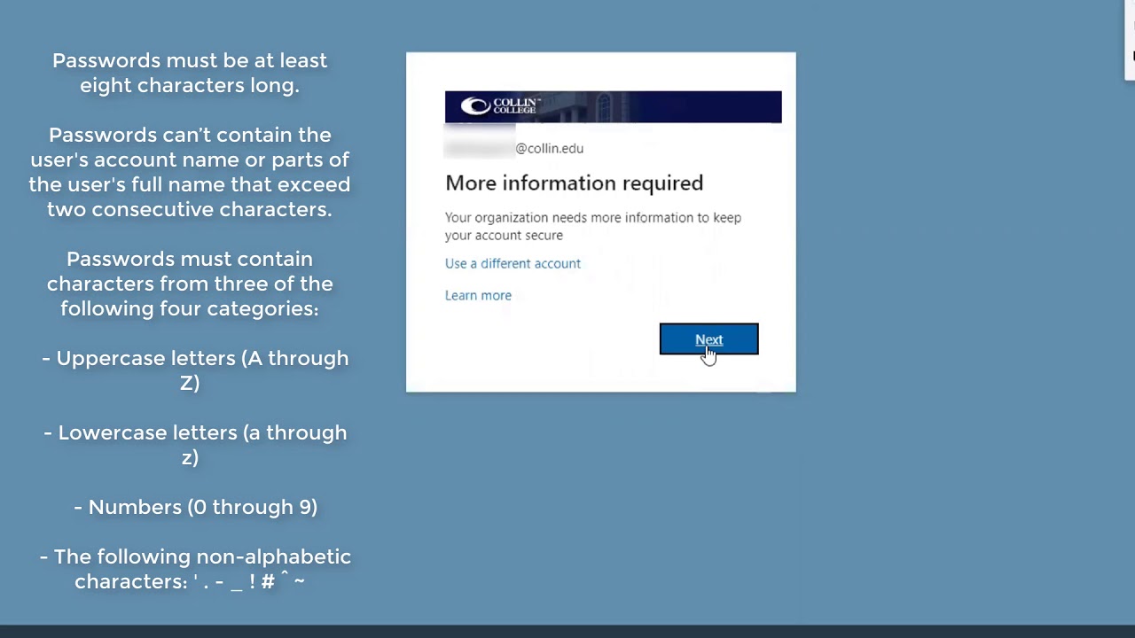 Office 365 Access for Collin Students YouTube