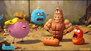 NEW LARVA MOVIE 2026: The Hungry Little Heroes🌭💪😱 | Animation Comedy | FUNNY ANIME