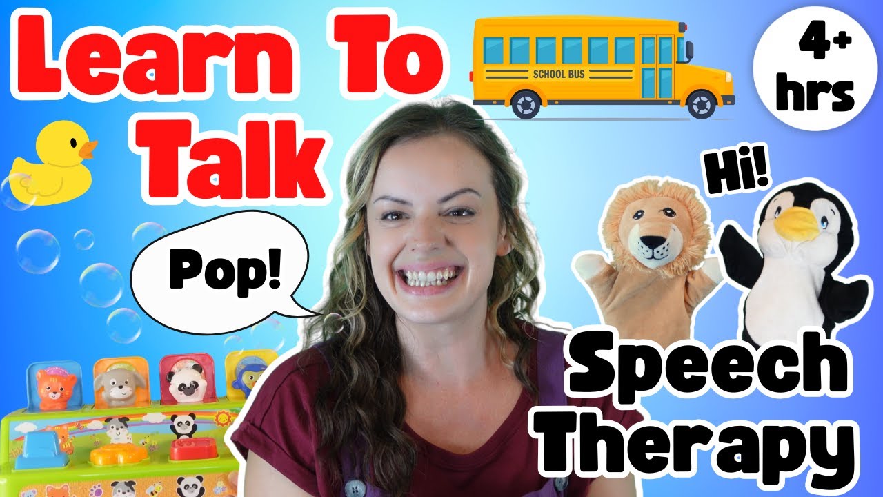 First Sentences For Toddlers! Learn To Talk, Toddler Speech Delay, Speech Practice Video First Words