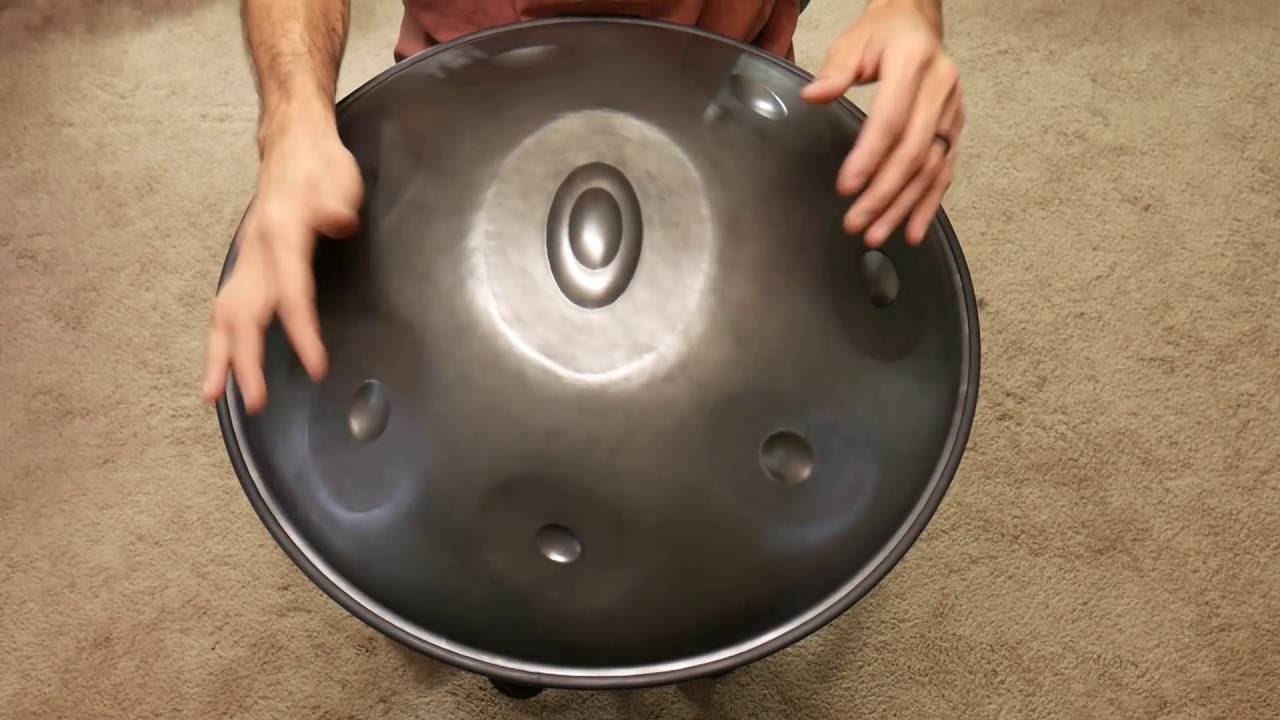 Saraz Handpan E Dorian 9 (La Sirena) - YouTube