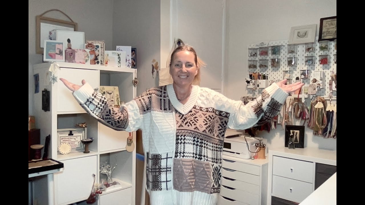 Stitching set up, organisation and storage followed by craft room tour: Flosstube extra