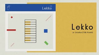 LEKKO - A character piano + tape textures VST / AU screenshot 2
