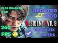 Resident Evil 9 Updated MFG Mod For 6X FPS + Crash Fix