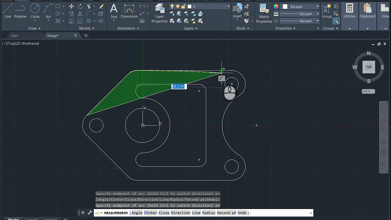 AutoCAD Measurement Tools - YouTube