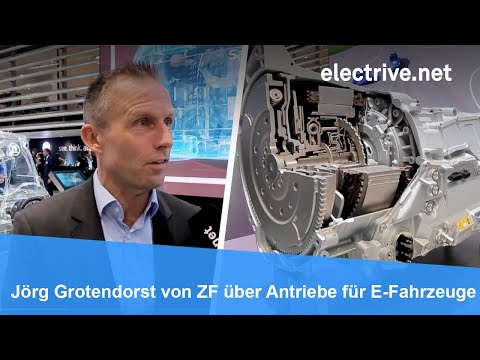 Jörg Grotendorst von ZF über Antriebe für E-Fahrzeuge