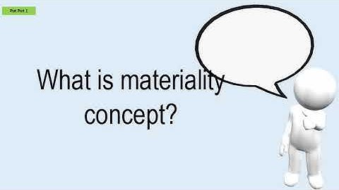 What Is Materiality Concept?