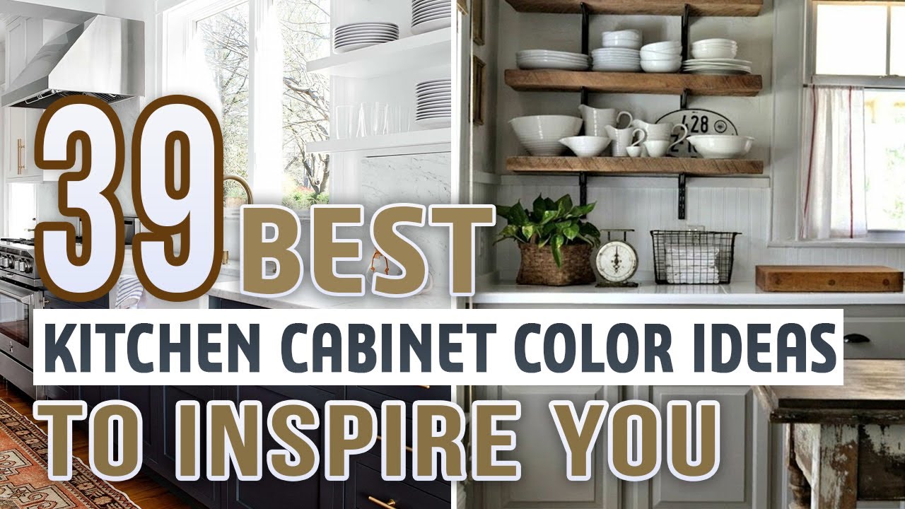 39 Best Kitchen Cabinet Color Ideas To
