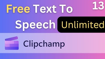 How to Use Text to Speech in Clipchamp | Add AI Voice to Video for Free