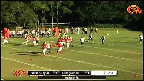 Orangewood Christian #11 Curtis McWilliams with a ...