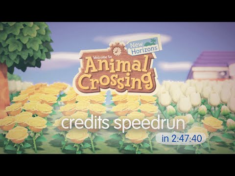 Animal Crossing New Horizons: Any% - Get to the Credits in 2:47:40