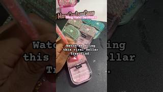 Bling some hand sanitizers with me. #bling #dollartreefinds #diycrafts