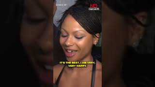 Myha'la geniet volop van het getrouwde leven.