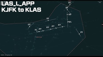 [Openscope ATC Time Lapse] - LAS_L_APPㅣKJFK - KLASㅣEvent