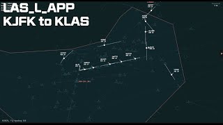 [Openscope ATC Time Lapse] - LAS_L_APPㅣKJFK - KLASㅣEvent