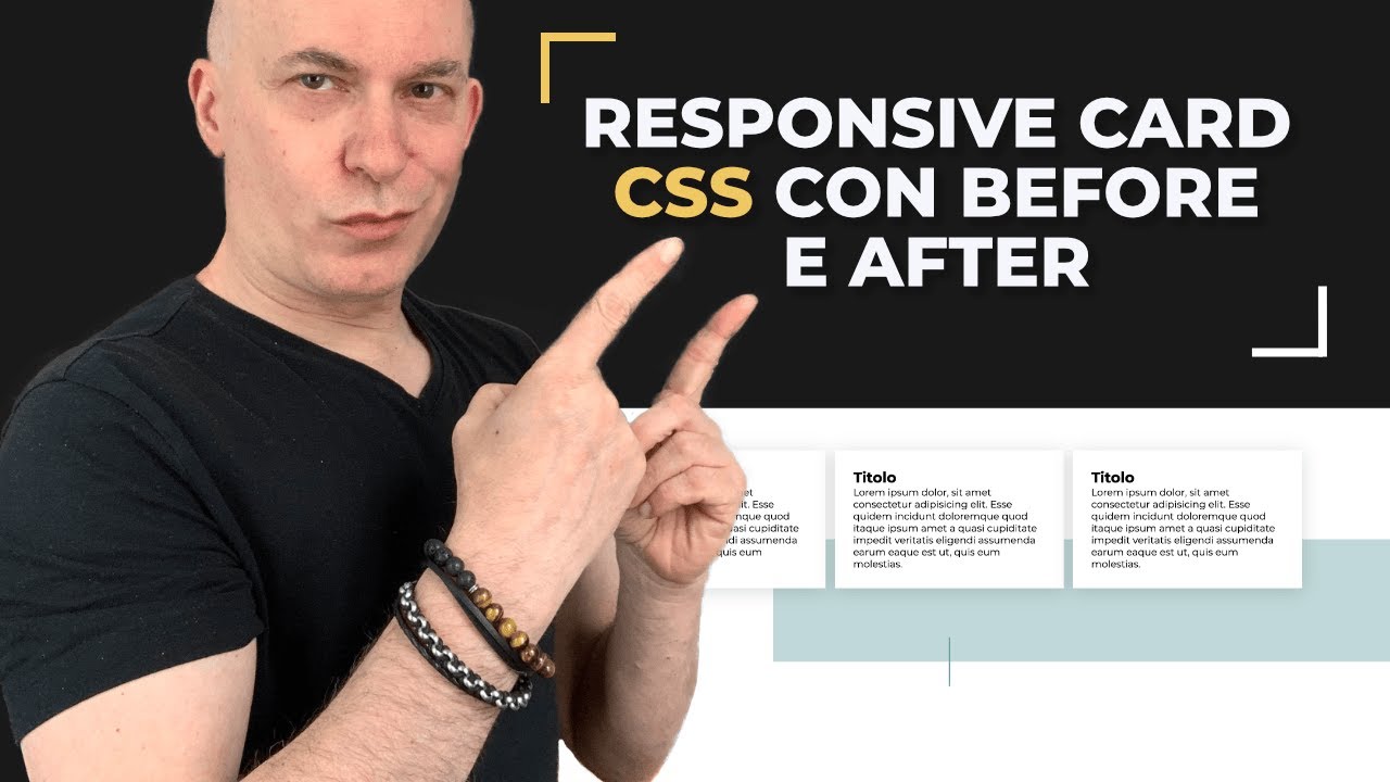 Tutorial Card CSS con Elementi Before/After: Semplice e Passo-a-Passo ...