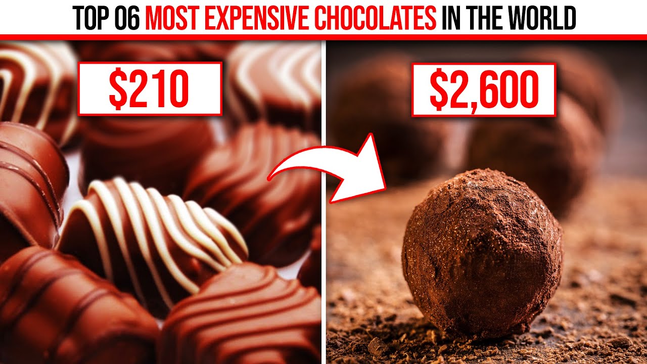 Top 6 Most Expensive CHOCOLATES in the World 