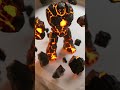 MECHANICAL TOY LAVA CREATURE FULL TRANSFORMATION