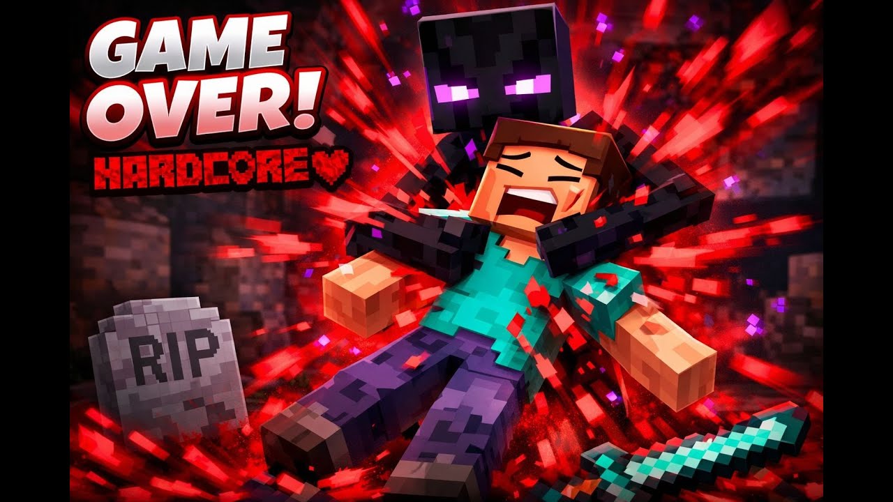 Mein Ende ... |Minecraft Hardcore #2