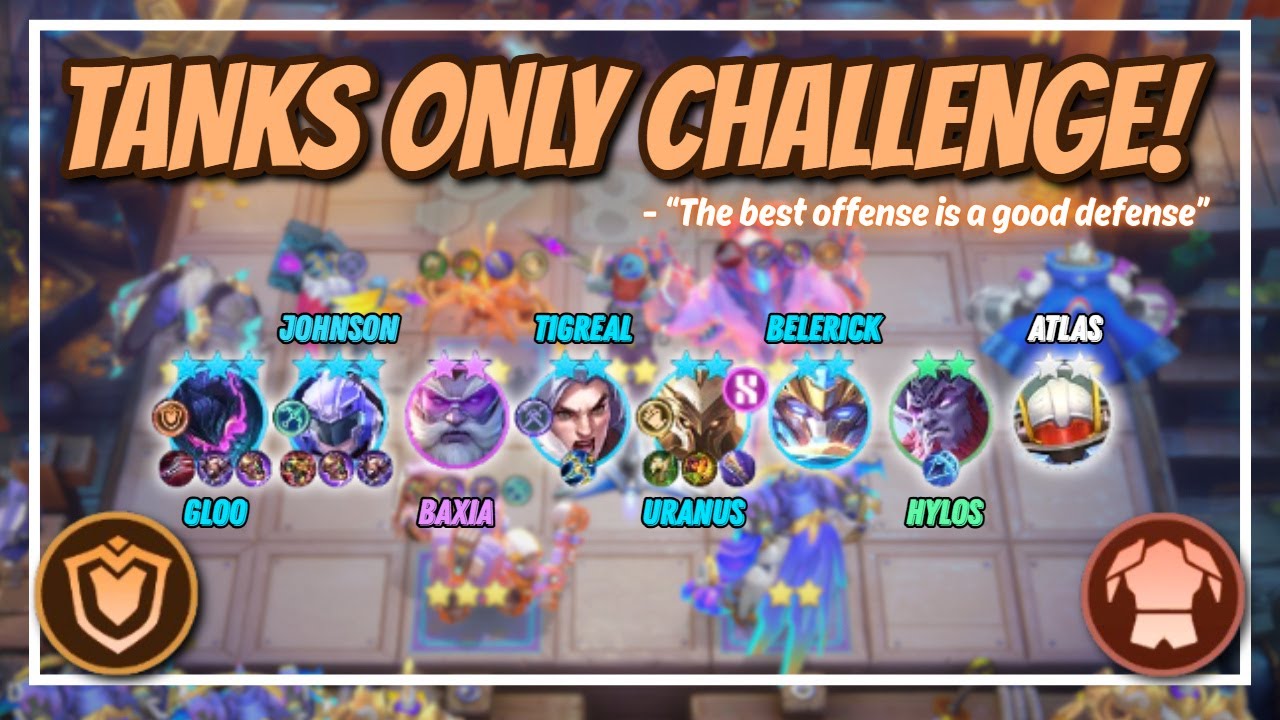 Я попробовал выиграть, используя только танки… и это действительно сработало?! - Magic Chess: Go ...