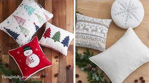 2023 Christmas dec pillow Video